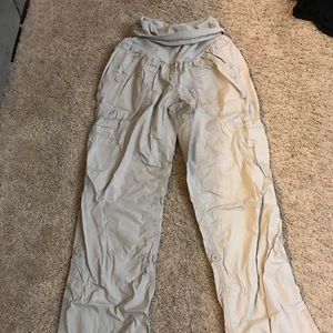 Maternity cargo pants